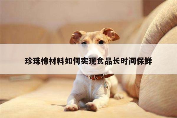 珍珠棉材料如何实现食品长时间保鲜