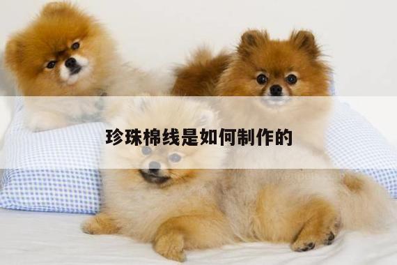 珍珠棉线是如何制作的